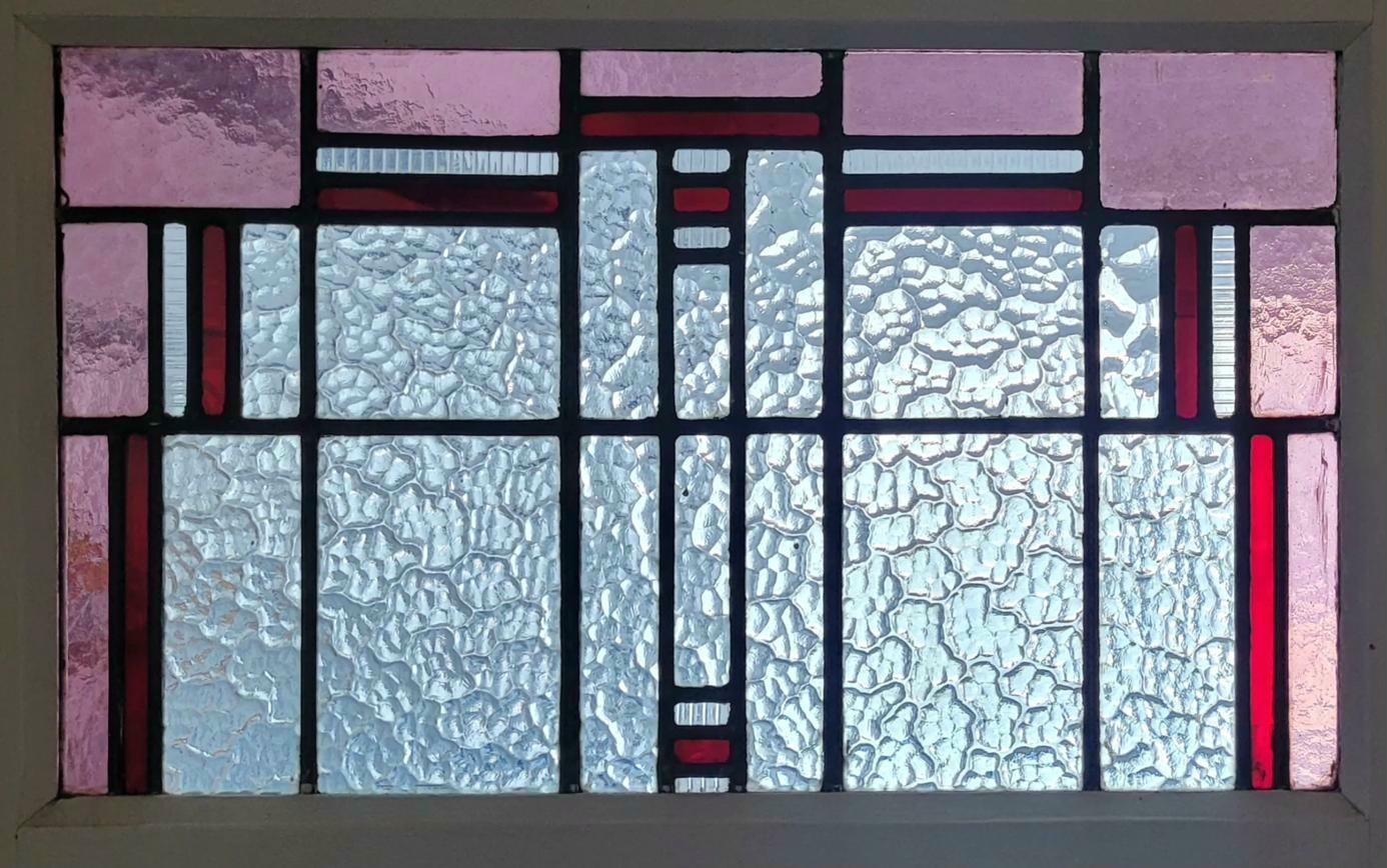 Bovenlicht Jaren '30 - Figuurglas